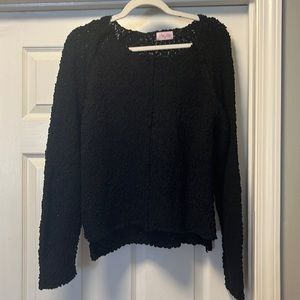 Small, NBW, Pink Lily sweater.